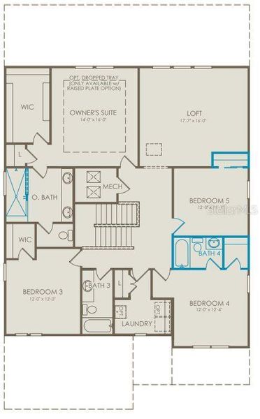 Floor Plan - Floor Two