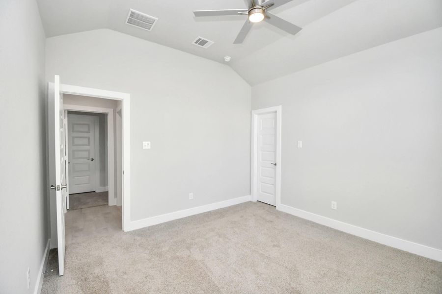 Generously sized secondary bedrooms featuring spacious closets, soft and inviting carpeting underfoot, large windows allowing plenty of natural light, and the added touch of privacy blinds for your personal retreat. Generously sized secondary bedrooms featuring spacious closets, soft and inviting carpeting underfoot, large windows allowing plenty of natural light, and the added touch of privacy blinds for your personal retreat.