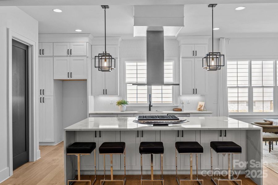 Furnished interior view inside a new home in , Charlotte (Image 17).