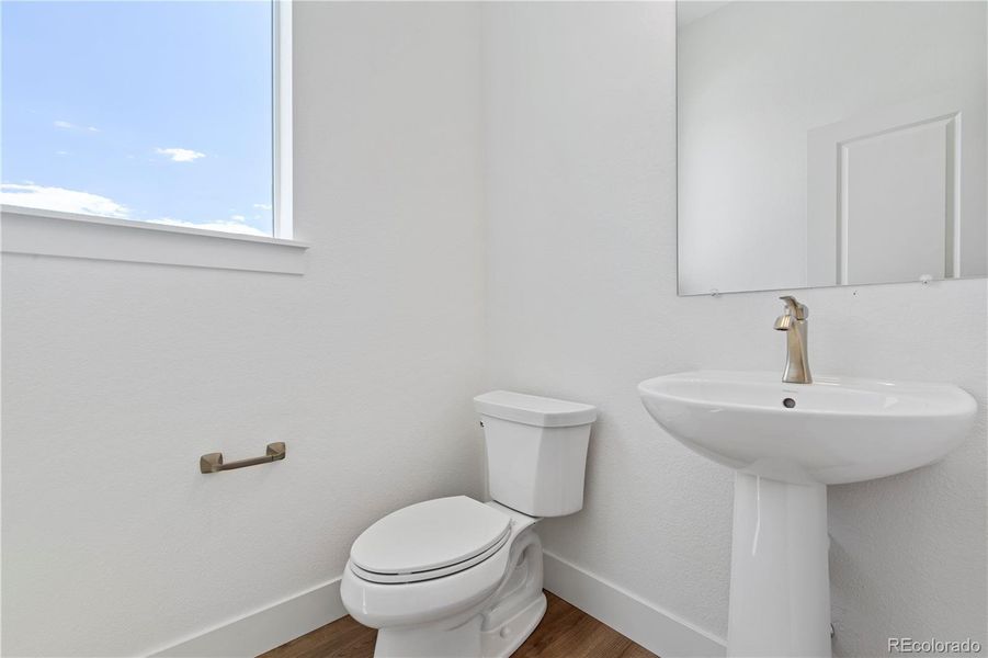 Furnished interior view inside a new home in Dillon Pointe - Skyview, Broomfield (Image 5).