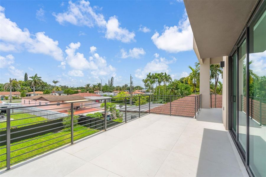 Exterior details and patio area of a home in , Miami (Image 28). Exterior details and patio area of a home in , Miami (Image 28).