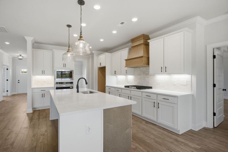 Furnished interior view inside a new home in Cherokee Knoll, Williamston (Image 6).