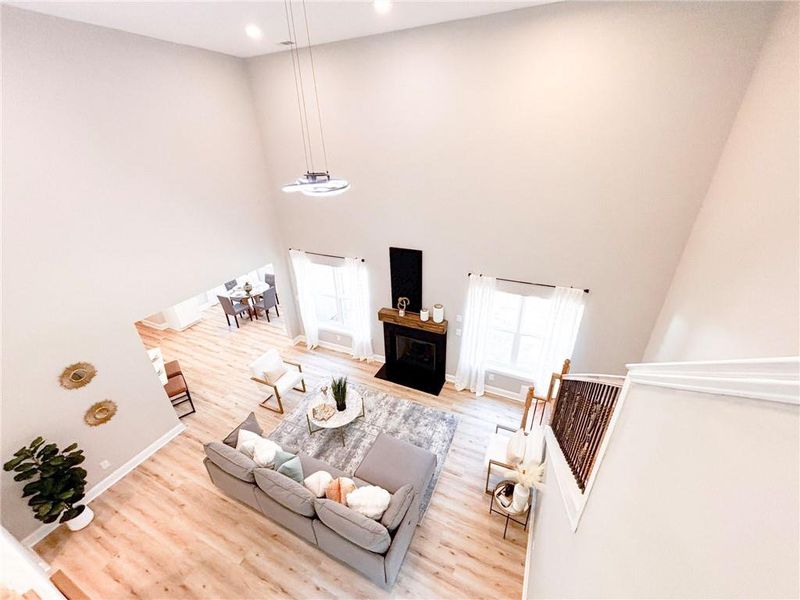 Furnished interior view inside a new home in , Monticello (Image 24).