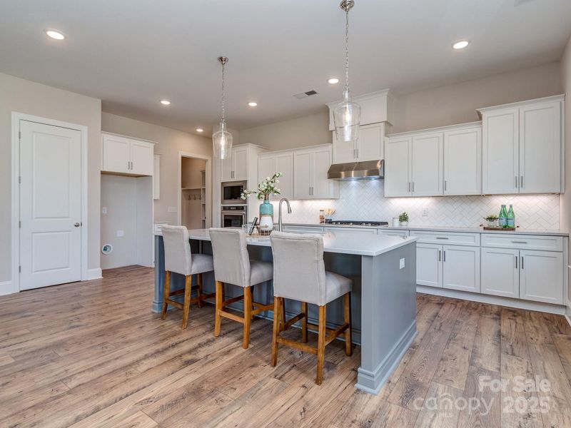 Furnished interior view inside a new home in , Clover (Image 11).