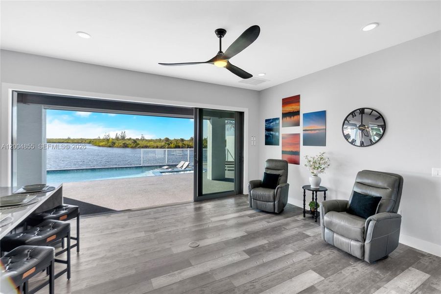 Furnished interior view inside a new home in , Cape Coral (Image 15).