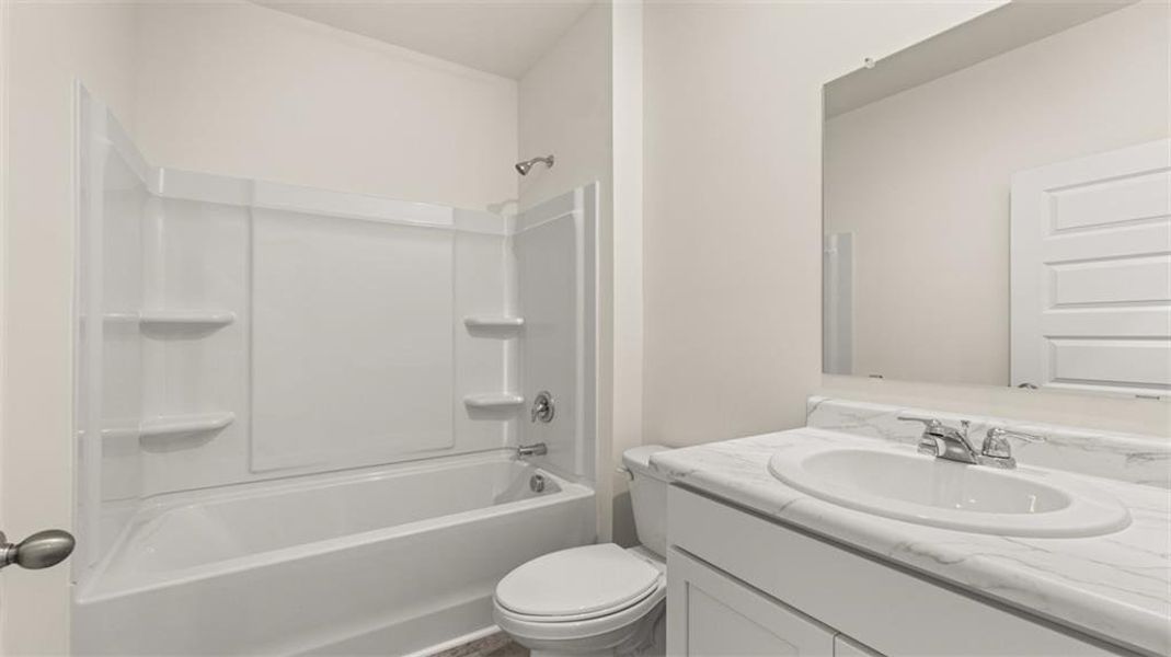 Furnished interior view inside a new home in Champion's Run, Lithonia (Image 5).