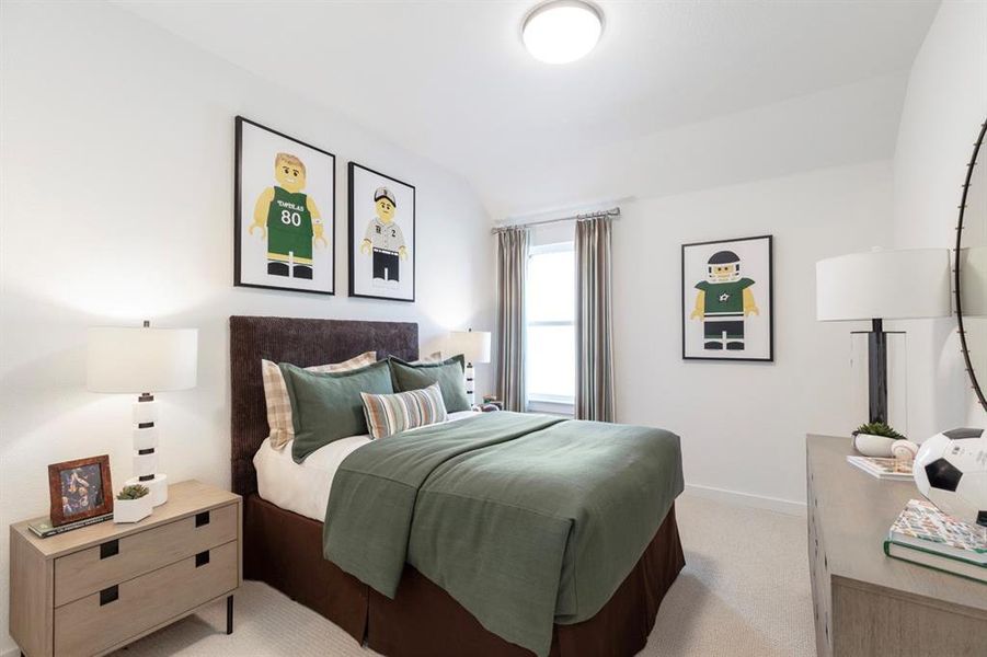 Furnished interior view inside a new home in Wellington, Haslet (Image 16).