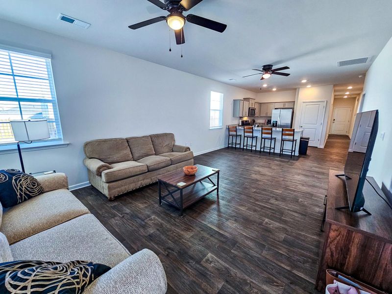 Furnished interior view inside a new home in , Columbia (Image 5).