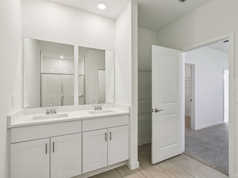 Furnished interior view inside a new home in Colbert Landings, Palm Coast (Image 5).