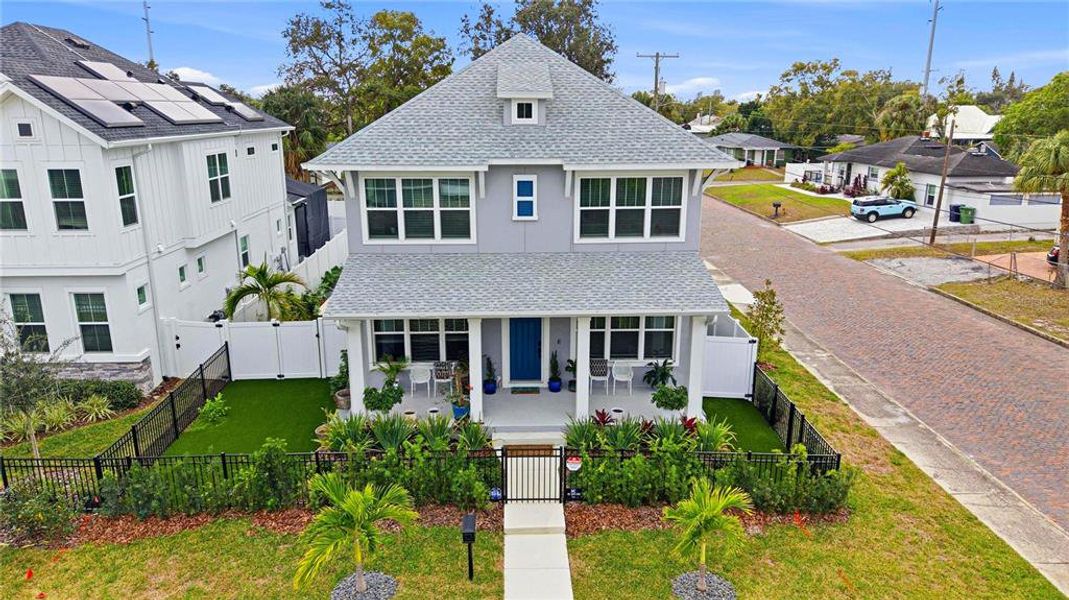 Front exterior of a new home in , Tampa, FL, highlighting curb appeal (Image 26). Front exterior of a new home in , Tampa, FL, highlighting curb appeal (Image 26).