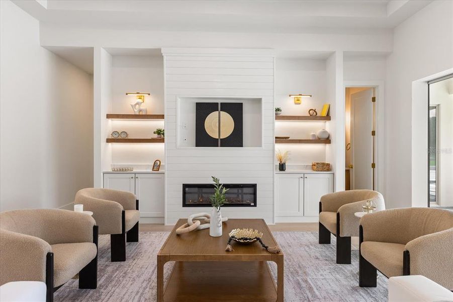 Furnished interior view inside a new home in , Sanford (Image 15).