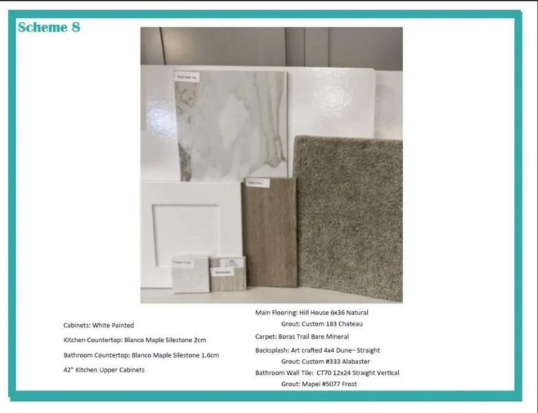 Sample of building materials used in homes in Azalea, Pattison (Image 14). Sample of building materials used in homes in Azalea, Pattison (Image 14).