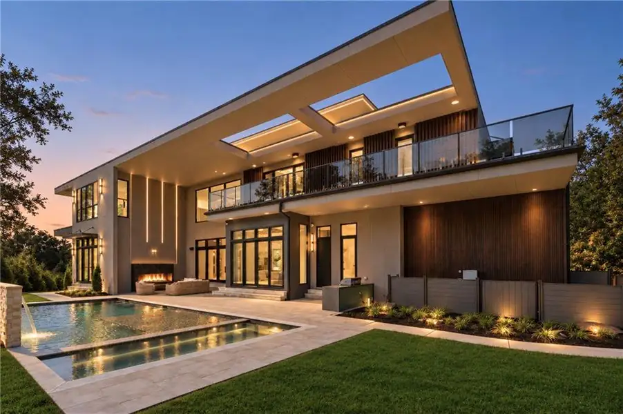 Exterior details and patio area of a home in , Marietta (Image 3).