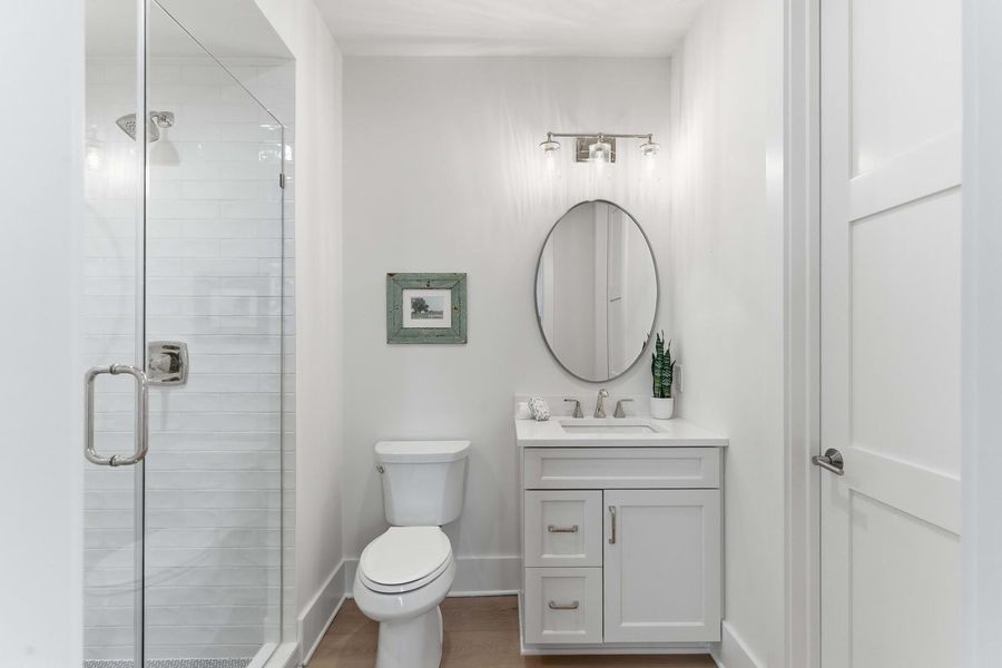 Furnished interior view inside a new home in , Mount Pleasant (Image 38).