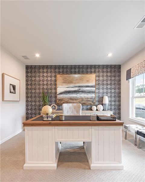 Furnished interior view inside a new home in Crossvine Estates, Braselton (Image 5). Furnished interior view inside a new home in Crossvine Estates, Braselton (Image 5).