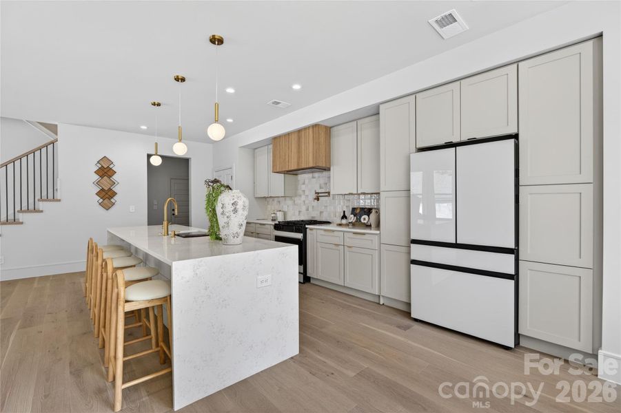 Furnished interior view inside a new home in , Charlotte (Image 29).