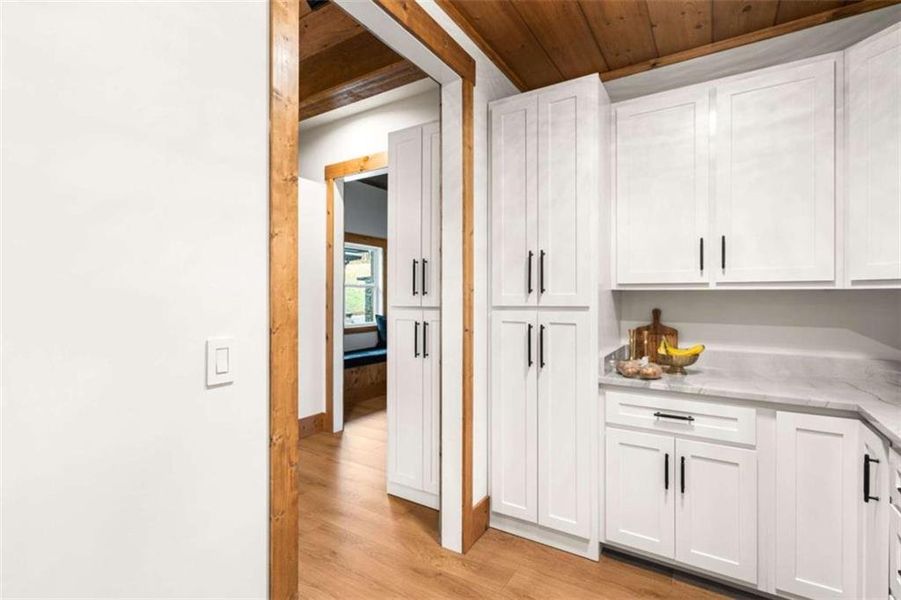 Furnished interior view inside a new home in , Ellijay (Image 54).