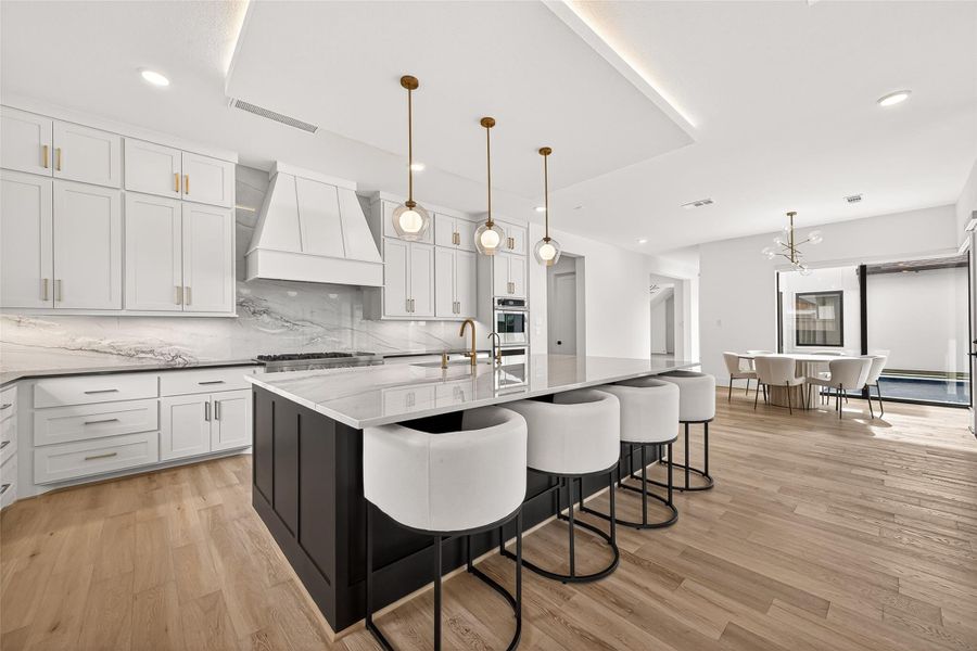 Furnished interior view inside a new home in , Richmond (Image 15).