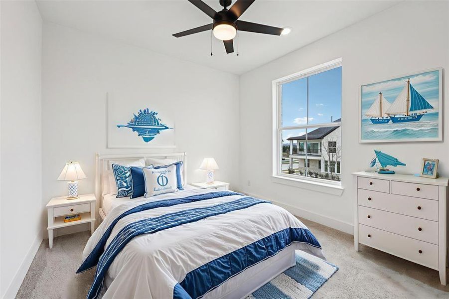 Furnished interior view inside a new home in , Rowlett (Image 15).