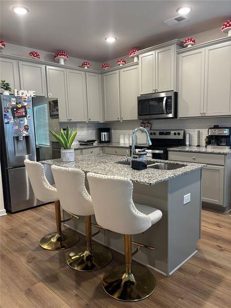 Furnished interior view inside a new home in , Hoschton (Image 8).