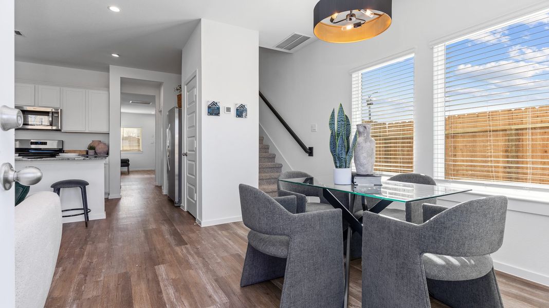 Representative furnished interior of a home built from the ASPEN by D.R. Horton in Legacy Village, Houston (Image 15). Representative furnished interior of a home built from the ASPEN by D.R. Horton in Legacy Village, Houston (Image 15).