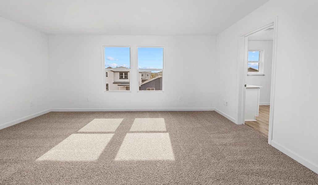 Representative unfurnished interior of a home built from the C30K - Kleindale by D.R. Horton in Hanson Ridge, Vail (Image 16).