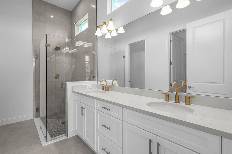 Furnished interior view inside a new home in Rivella, Port St. Lucie (Image 5).