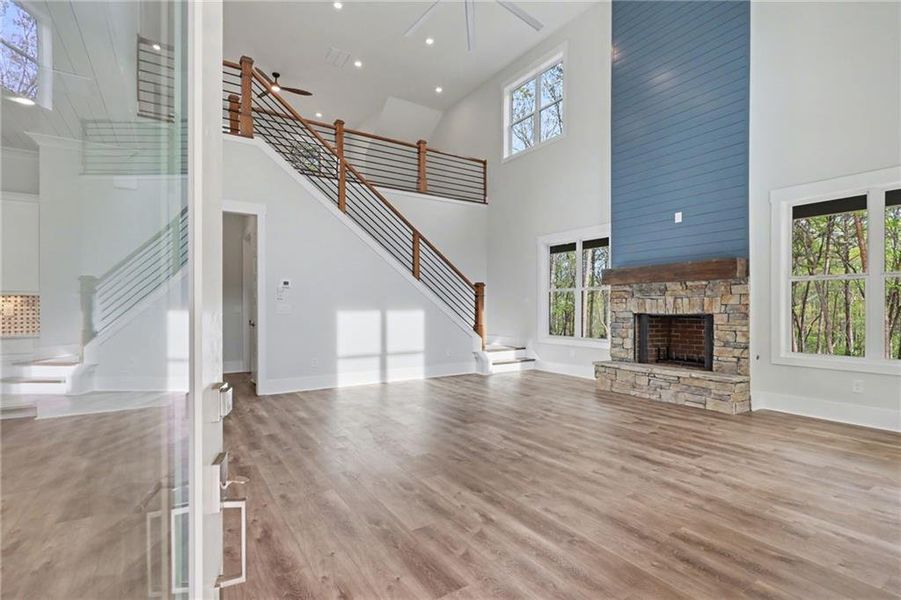 Spacious, unfurnished interior of a new home in , Clarkesville (Image 47).