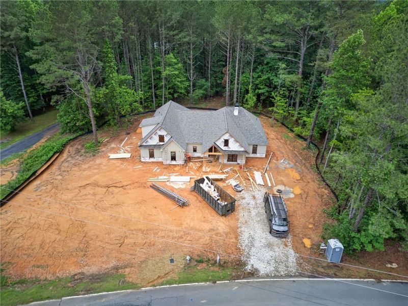 In-progress construction of a new home in , Dallas, GA (Image 7).