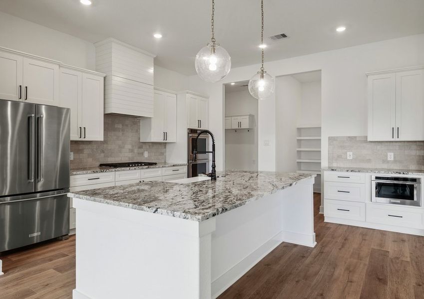 The kitchen is fully loaded with designer finishes The kitchen is fully loaded with designer finishes