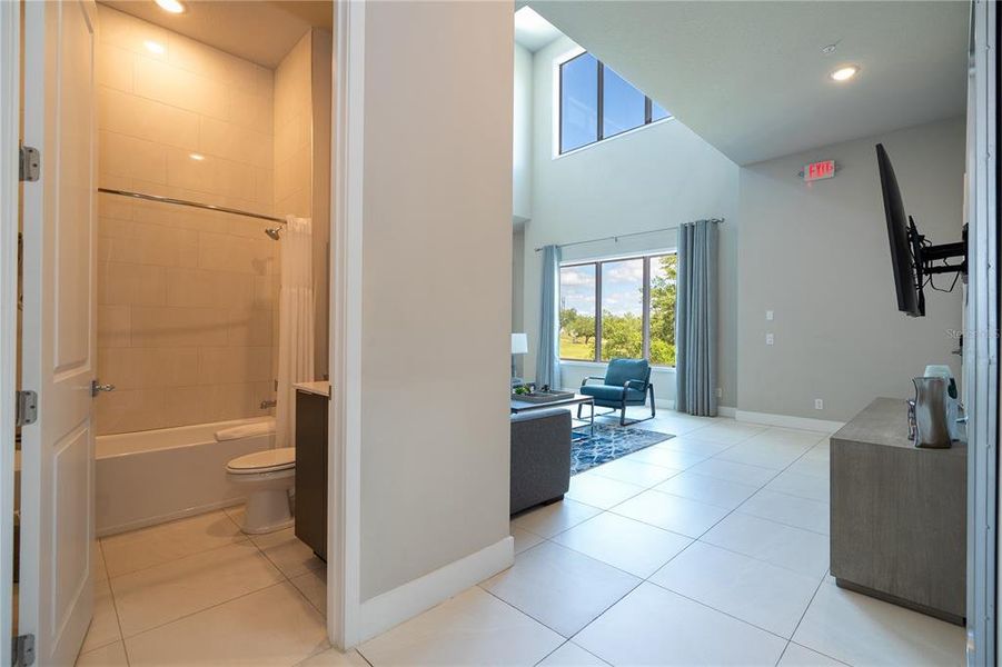 Furnished interior view inside a new home in , Reunion (Image 39). Furnished interior view inside a new home in , Reunion (Image 39).