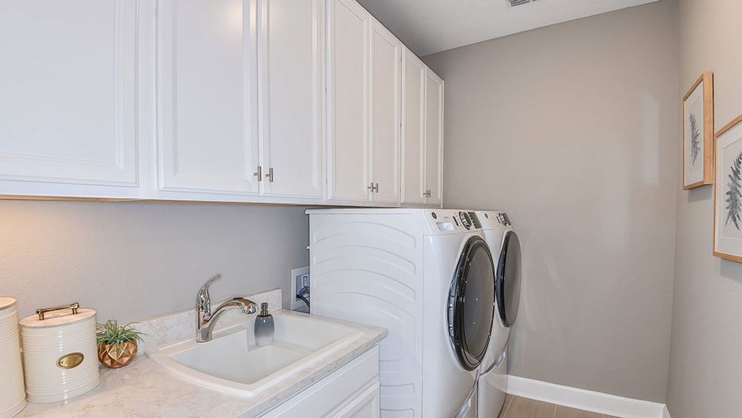Representative furnished interior of a home built from the Sanibel by Taylor Morrison in Colbert Landings, Palm Coast (Image 20).