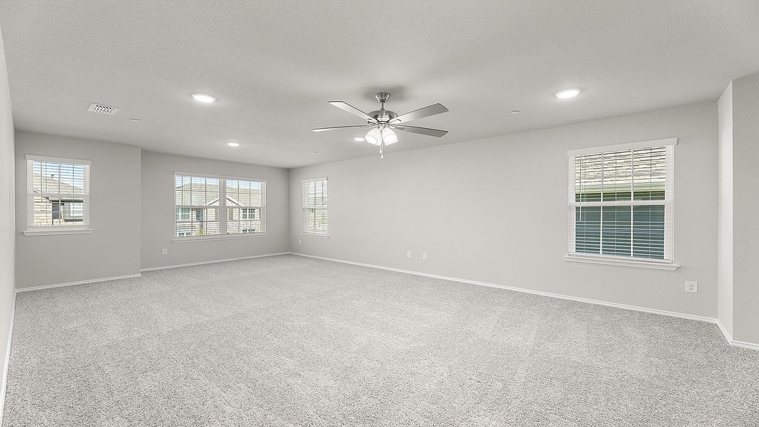 Spacious, unfurnished interior of a new home in Heartland Townhomes, Heartland (Image 17).
