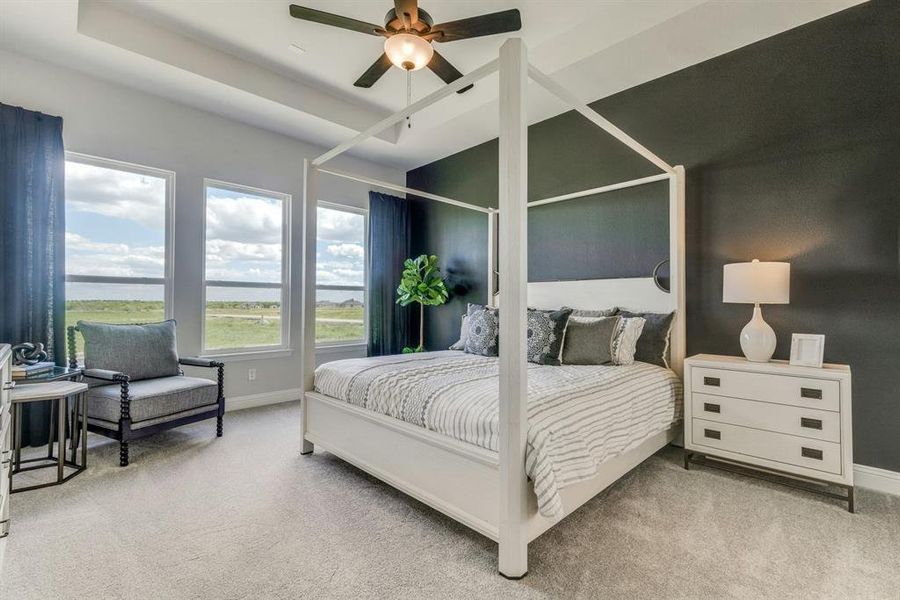 Furnished interior view inside a new home in Berkshire Estates, Mesquite (Image 22).