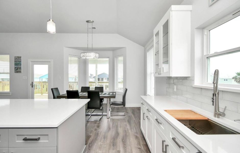 Furnished interior view inside a new home in , Galveston (Image 15). Furnished interior view inside a new home in , Galveston (Image 15).