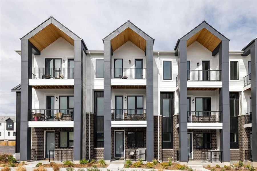 Front exterior of a new home in , Denver, CO, highlighting curb appeal (Image 20). Front exterior of a new home in , Denver, CO, highlighting curb appeal (Image 20).