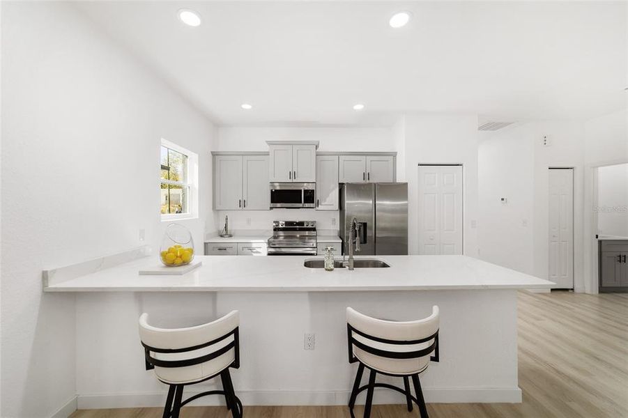 Furnished interior view inside a new home in , Ocala (Image 16).