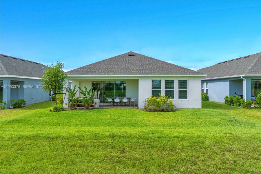 Exterior details and patio area of a home in , Port St. Lucie (Image 24). Exterior details and patio area of a home in , Port St. Lucie (Image 24).
