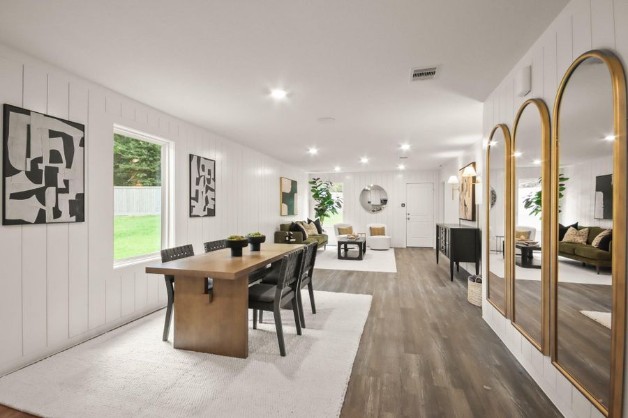 Furnished interior view inside a new home in Presswoods, Splendora (Image 3).