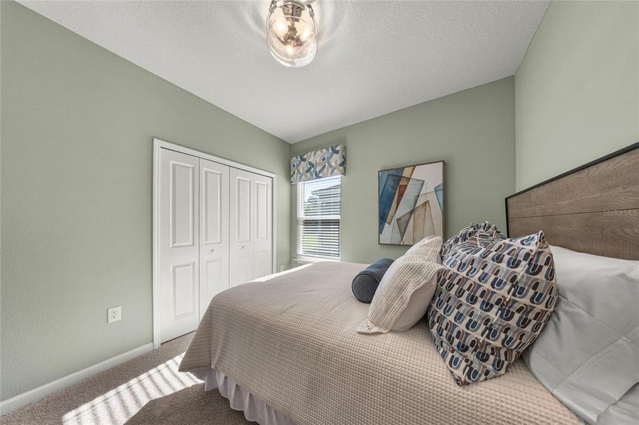 Furnished interior view inside a new home in Pioneer Ranch: Pioneer Ranch 50's, Ocala (Image 14). Furnished interior view inside a new home in Pioneer Ranch: Pioneer Ranch 50's, Ocala (Image 14).