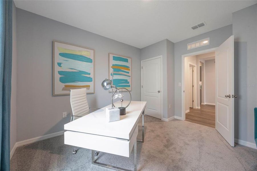 Furnished interior view inside a new home in Kindred, Kissimmee (Image 4). Furnished interior view inside a new home in Kindred, Kissimmee (Image 4).