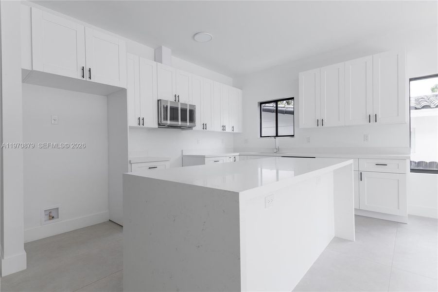 Furnished interior view inside a new home in , Miami (Image 10).