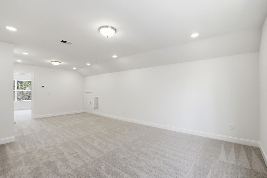 Spacious, unfurnished interior of a new home in Villas at Prestwick, Mooresville (Image 56).