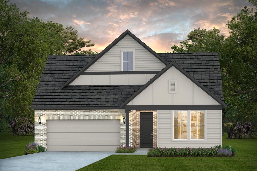 Representative exterior photo of a completed home built from the Palmary by Del Webb in Sun City Texas, Georgetown, TX (Image 22). Representative exterior photo of a completed home built from the Palmary by Del Webb in Sun City Texas, Georgetown, TX (Image 22).