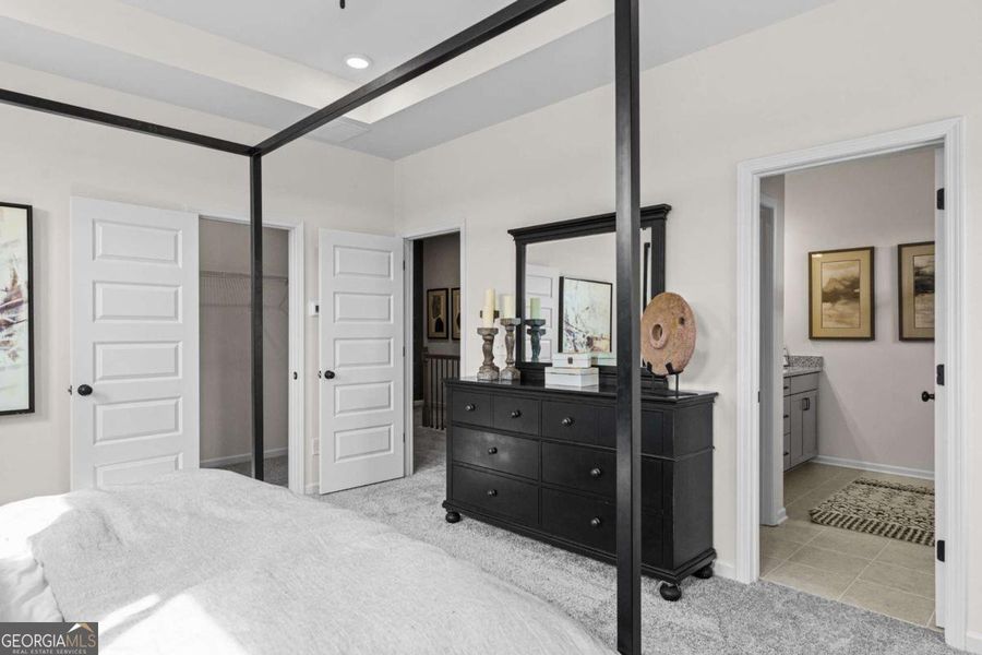 Furnished interior view inside a new home in Glendale Towns, Conyers (Image 27).