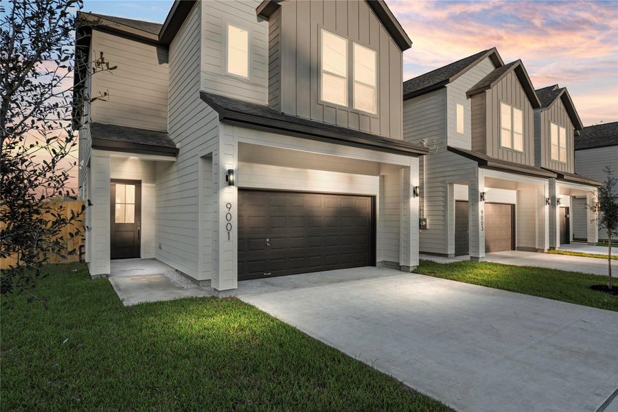 Front exterior of a new home in , Houston, TX, highlighting curb appeal (Image 2).