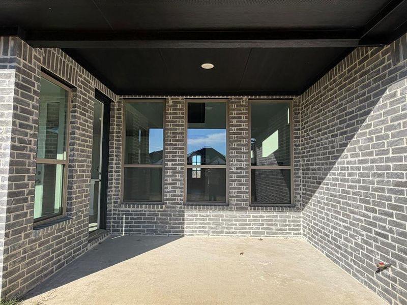 Exterior details and patio area of a home in , Celina (Image 3).