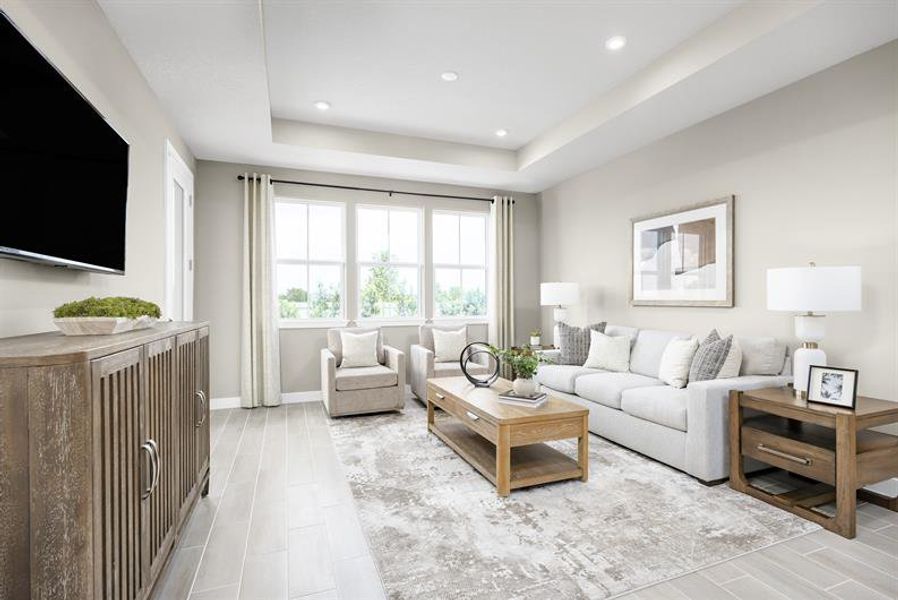 Furnished interior view inside a new home in Northridge Villas, Spring Hill (Image 6).