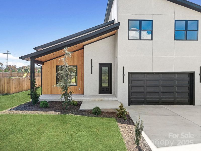 Exterior details and patio area of a home in , Flat Rock (Image 3).