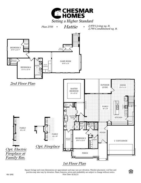 View of room layout